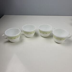 Pyrex Tea Coffee Cups Set Of 4 Summer Impressions Sunshine
